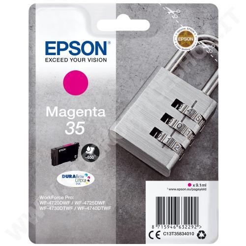 CARTUCCIA EPSON T3583 C13T35834020 MAGENTA - ORIGINALE